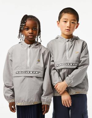 Kids’ Lacoste Pull-On Hooded Jacket