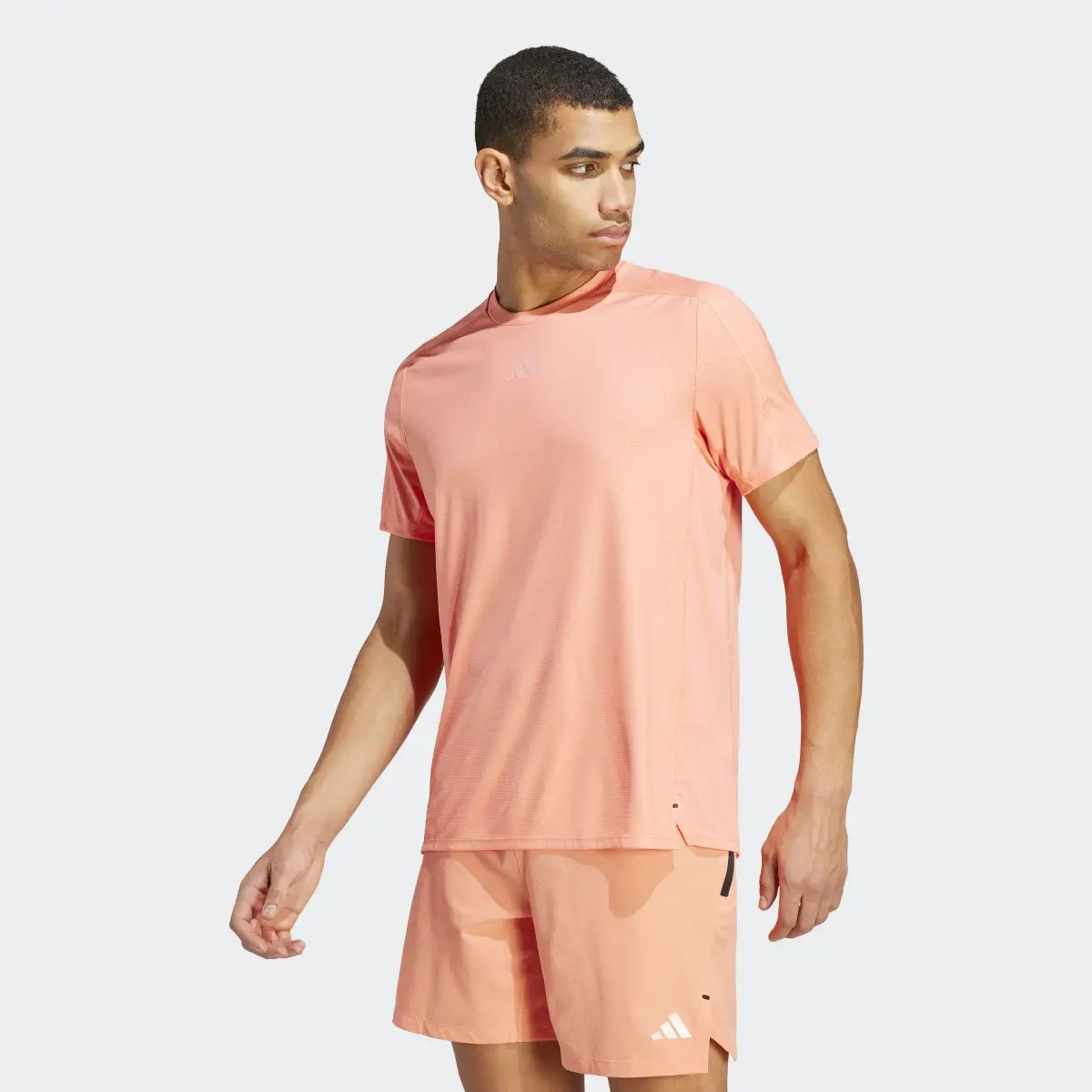 Adidas T-shirt imprimé d'entraînement en PU. 2