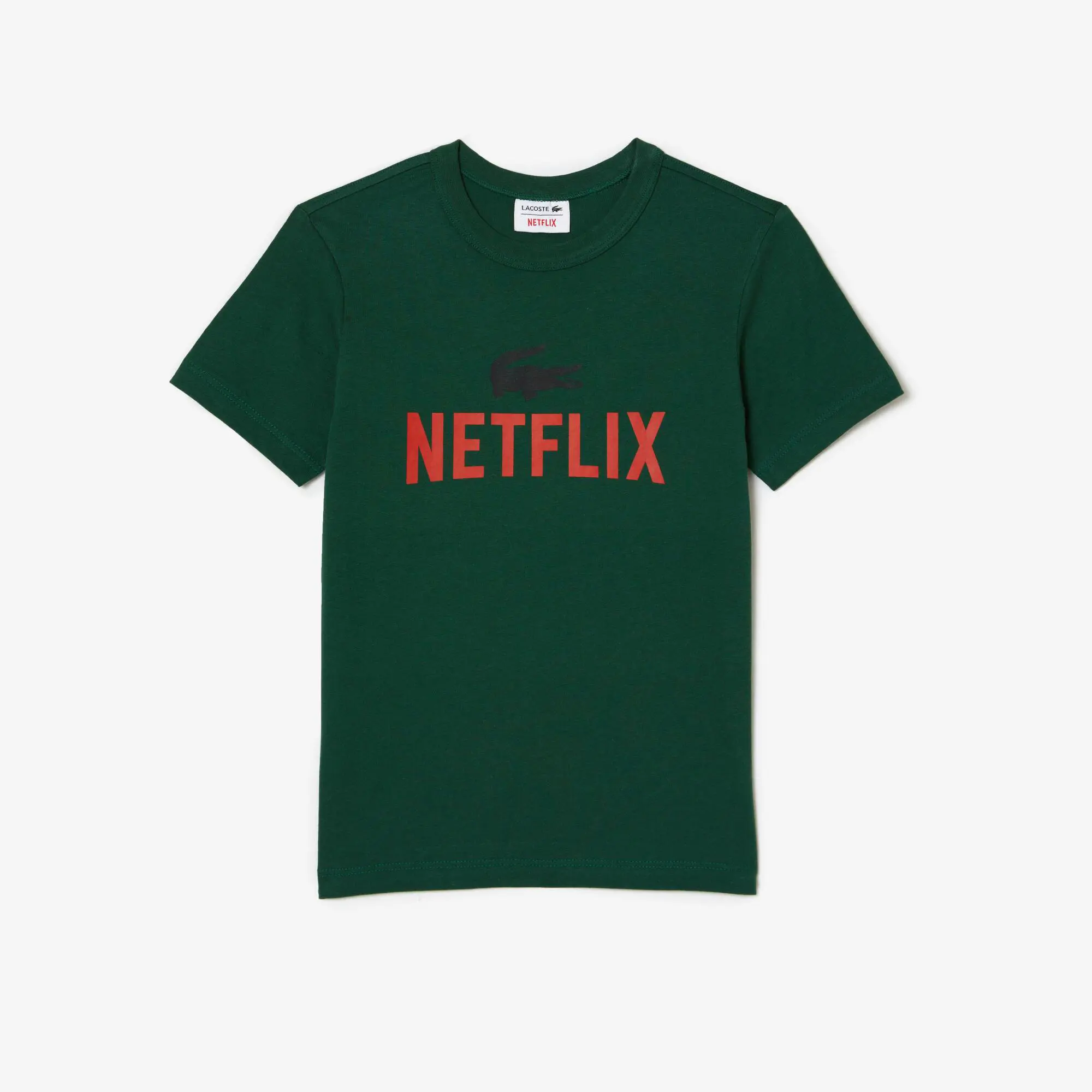 Lacoste Kids’ Lacoste x Netflix Organic Cotton Print T-shirt. 2