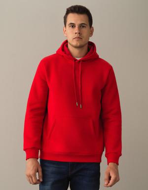Kapüşonlu Pamuklu Regular Fit Sweatshirt