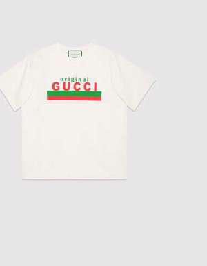 'Original Gucci' print oversize T-shirt