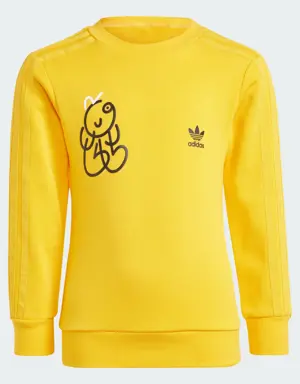 Ensemble sweat-shirt ras-du-cou adidas x James Jarvis