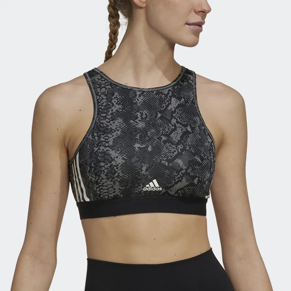 Adidas Top Deportivo de Entrenamiento Hyperglam AEROREADY Soporte Ligero. 1