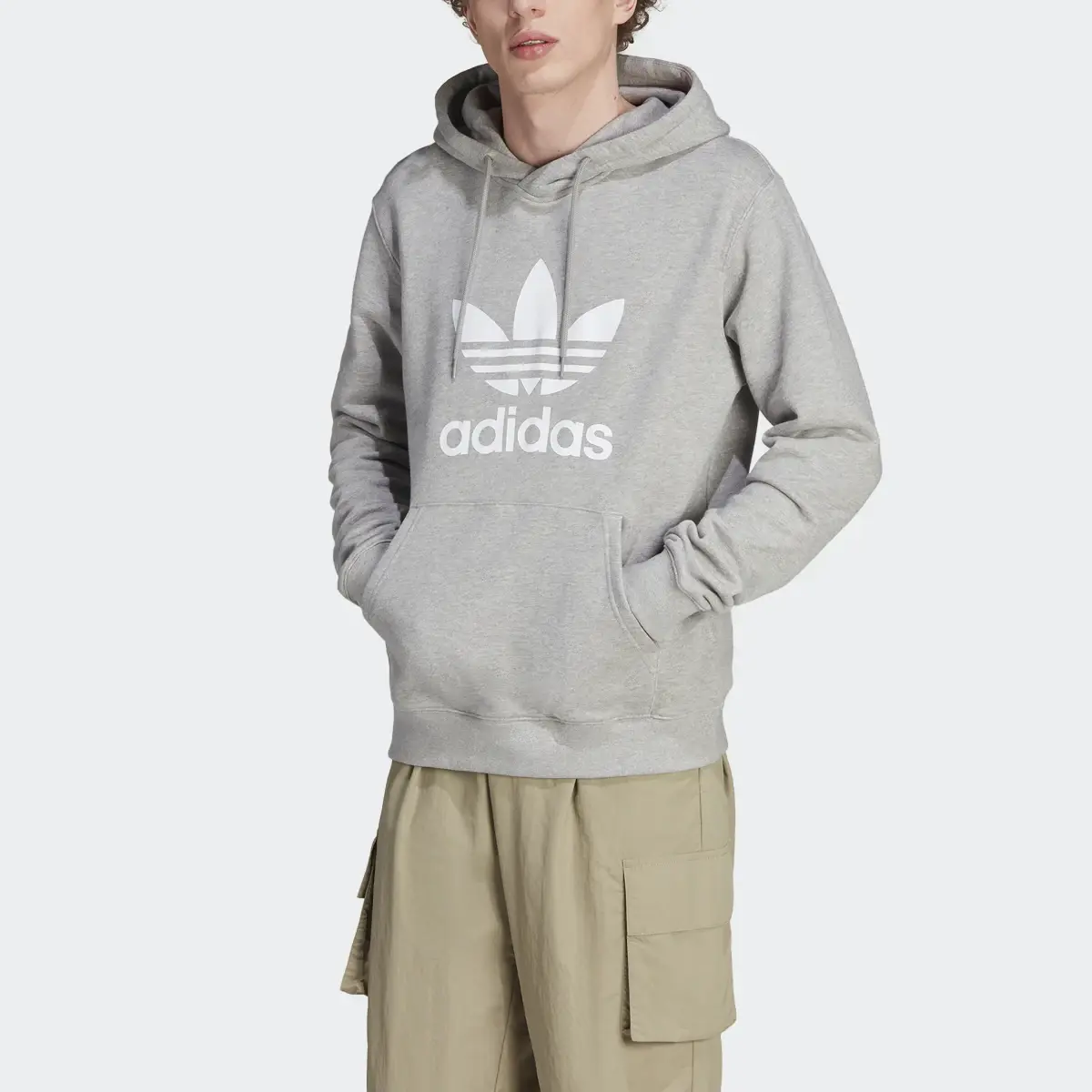 Adidas Adicolor Classics Trefoil Hoodie. 1