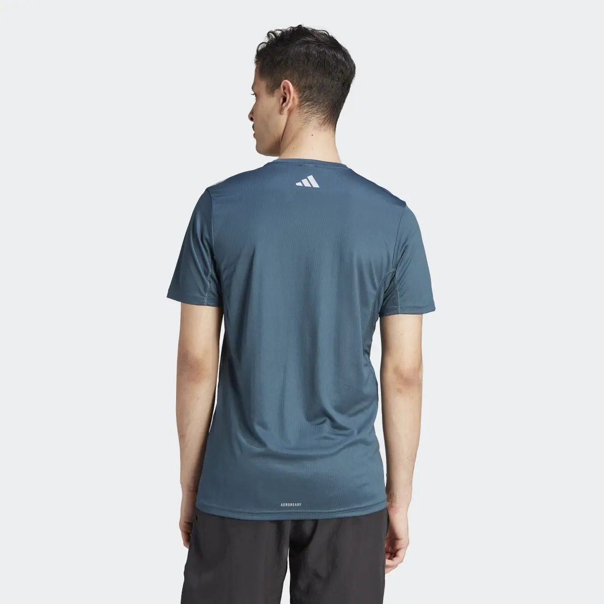 Adidas Run Icons 3 Bar Logo Tee. 3