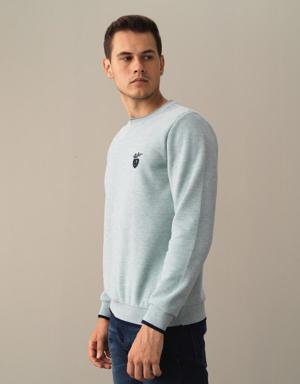 Xint Bisiklet Yaka Pamuklu Regular Fit Büyük Beden Sweatshirt. 3 Xint Bisiklet Yaka Pamuklu Regular Fit Büyük Beden Sweatshirt. 3