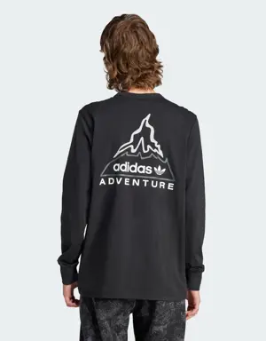 Adidas Adventure Graphic Long Sleeve Tee