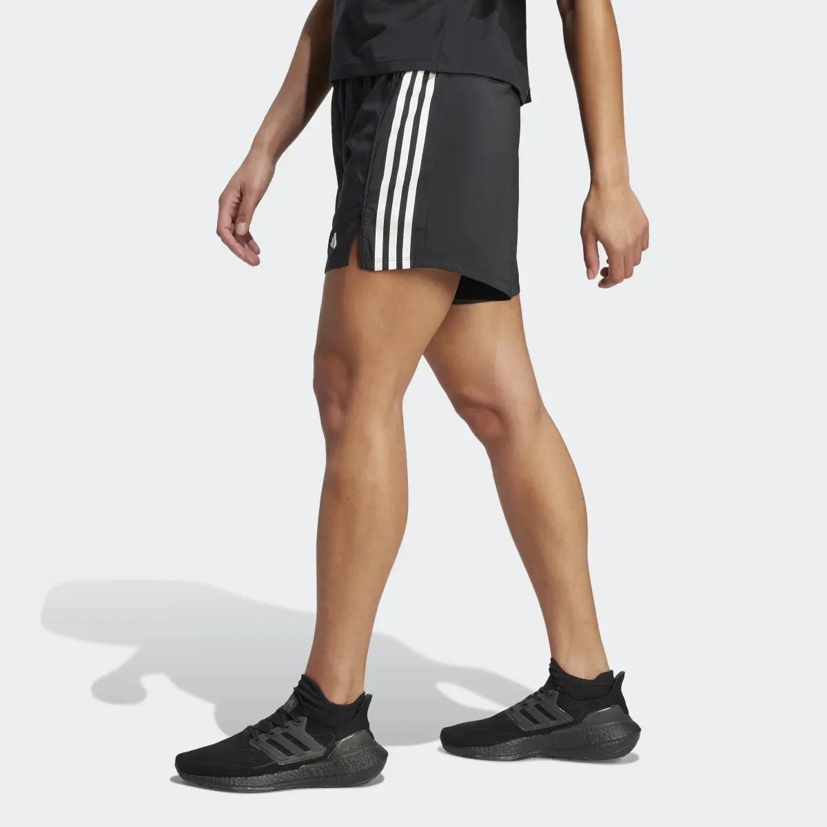 Adidas AEROREADY Hyperglam 5-Inch Woven Shorts. 2