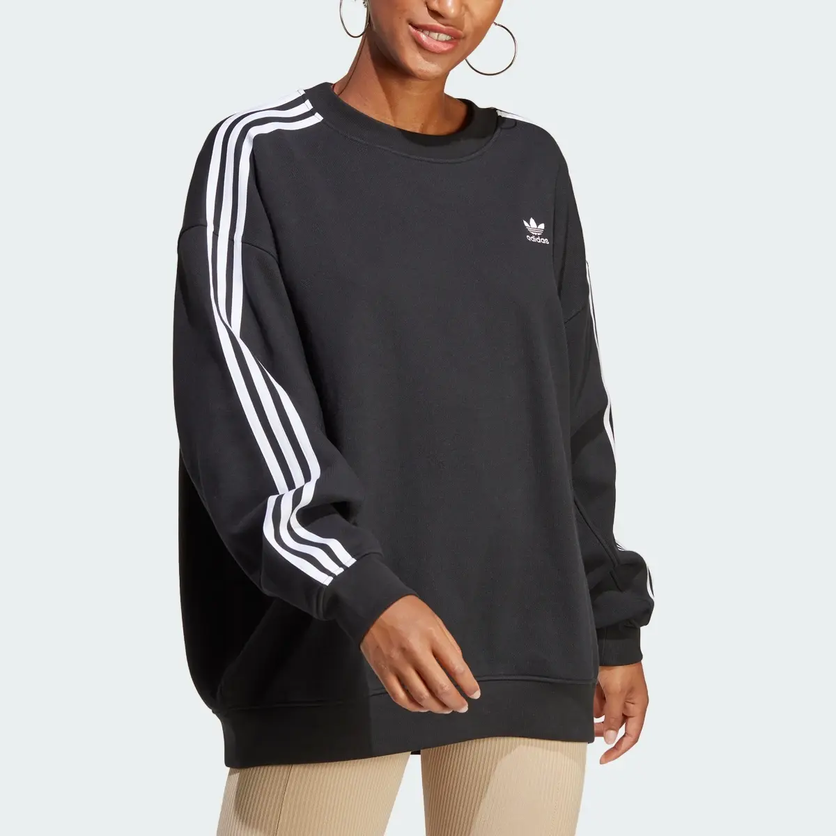 Adidas Sudadera Adicolor Classics Oversized. 1