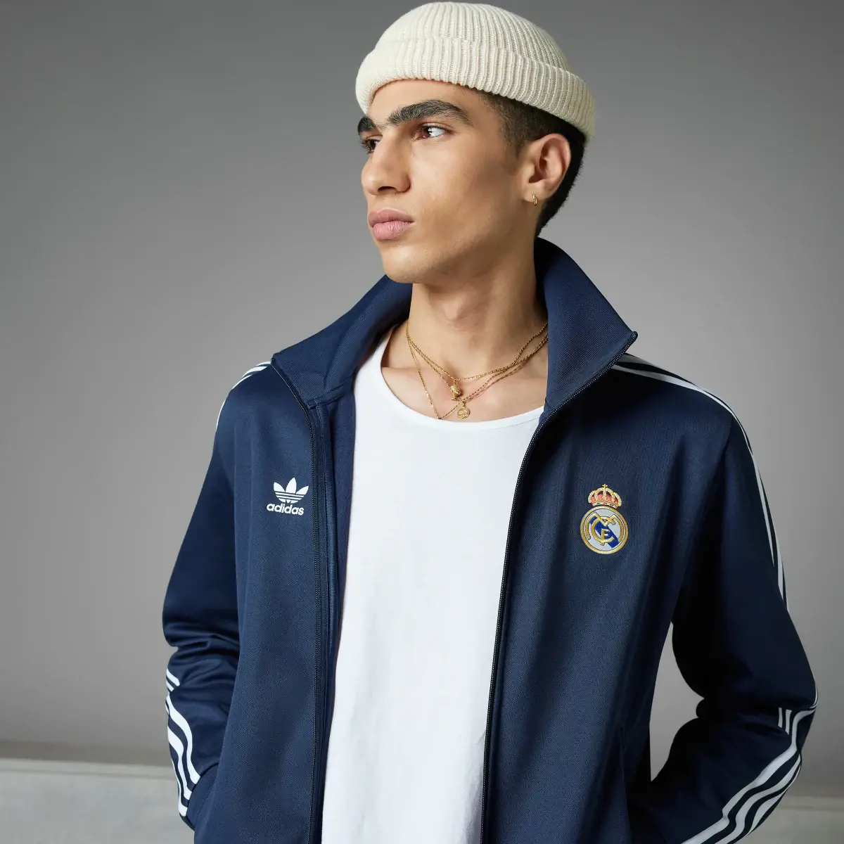 Adidas Veste de survêtement Real Madrid. 3