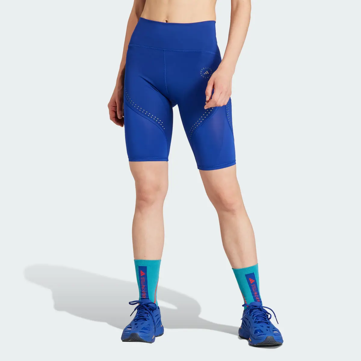 Adidas by Stella McCartney TruePurpose Optime Training Bike Leggings. 1