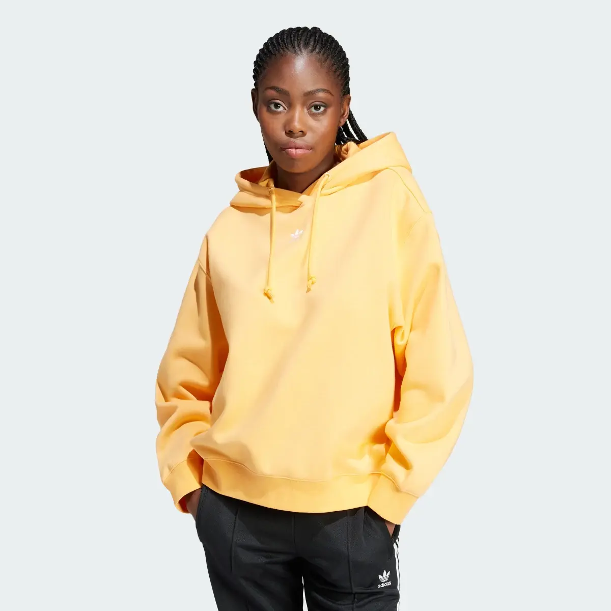 Adidas Adicolor Essentials Boyfriend Hoodie. 2