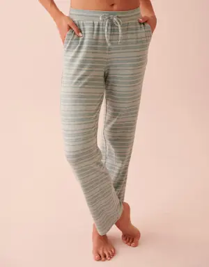 Recycled Fibers Straight Leg Pants