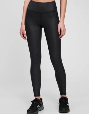 Gap Fit High Rise Recycled Brushed Power Leggings pink