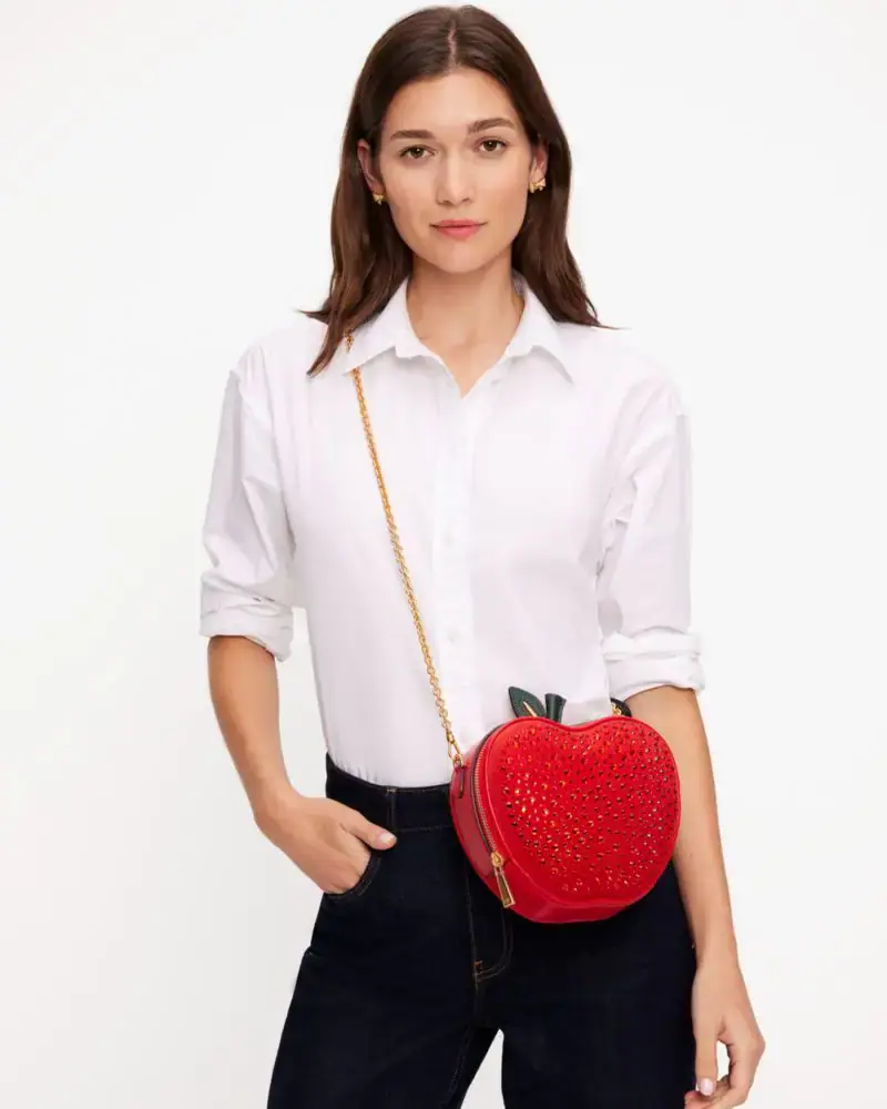 Kate Spade Big Apple Embellished 3D Crossbody. 2