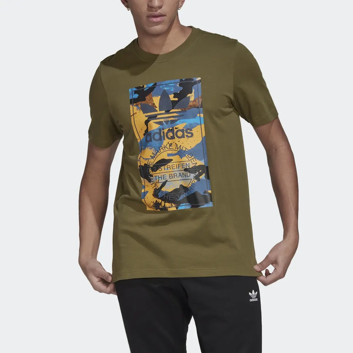 Adidas Graphics Camo T-Shirt. 1