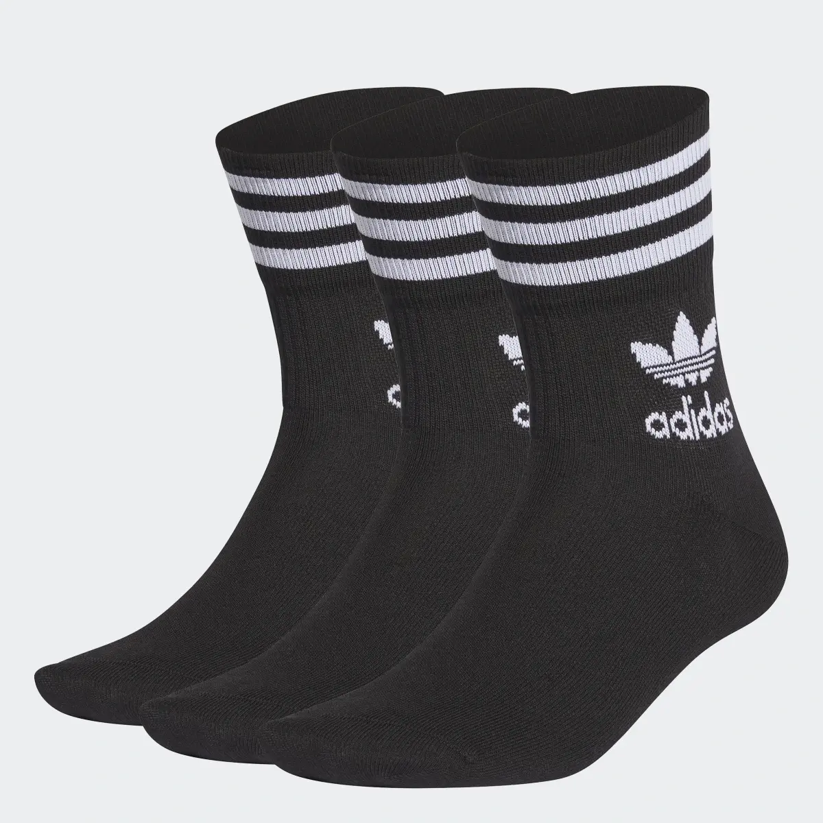 Adidas Mid-Cut Crew Socken, 3 Paar. 1