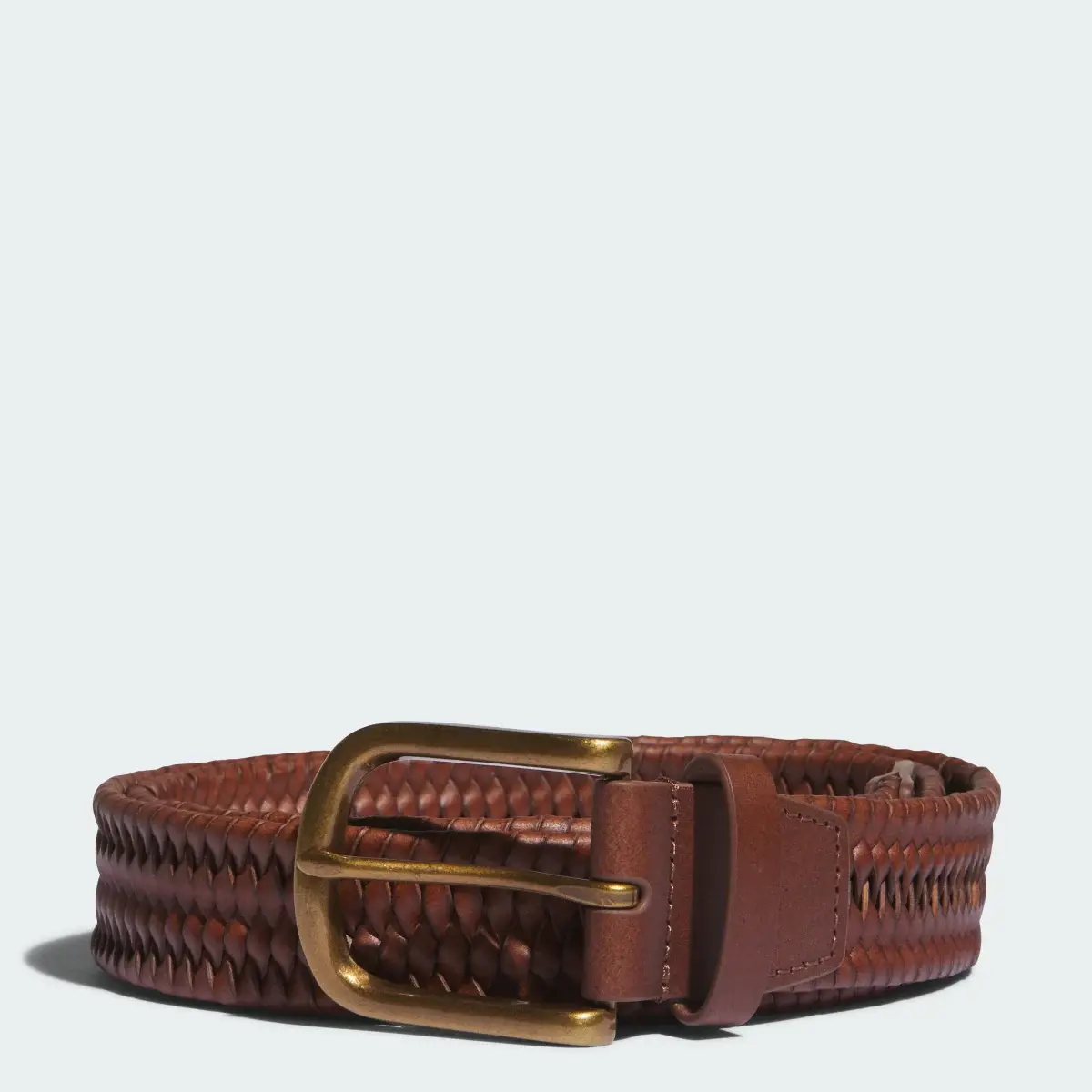 Adidas Golf Woven Leather Belt. 1