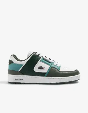 Lacoste Women's Court Cage Leather and Synthetic Trainers