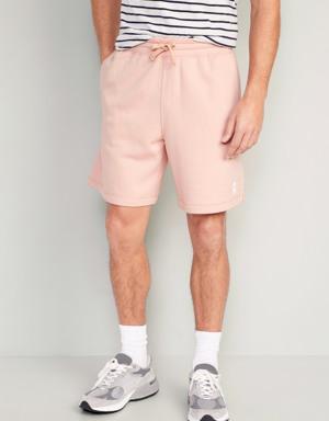 Old Navy Fleece Logo Shorts for Men -- 7-inch inseam pink