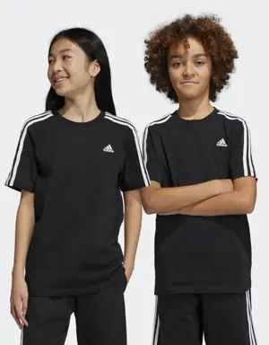 Adidas T-shirt de Algodão 3-Stripes Essentials
