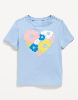 Old Navy Unisex Graphic T-Shirt for Toddler blue