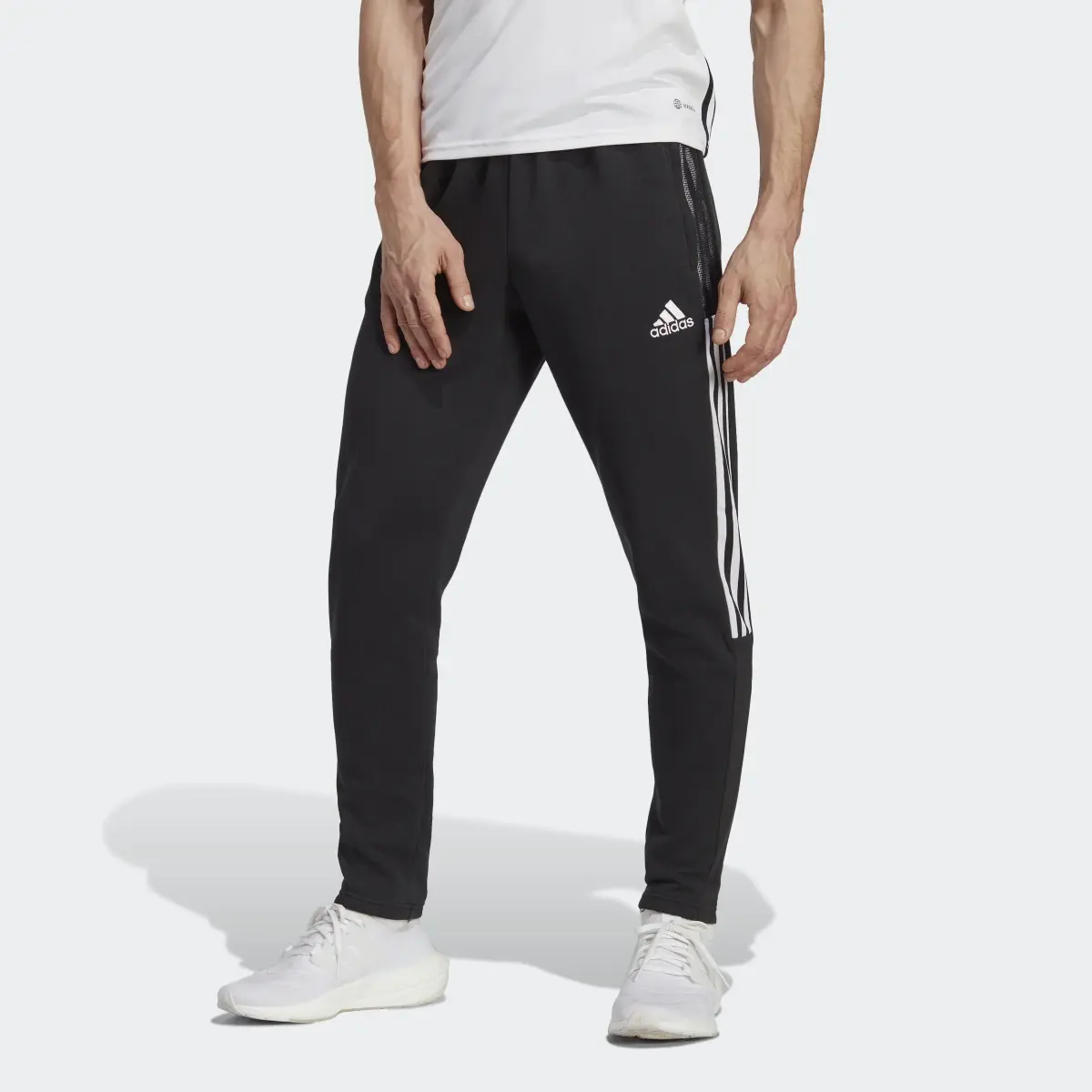 Adidas Tiro 21 Sweat Tracksuit Bottoms. 1