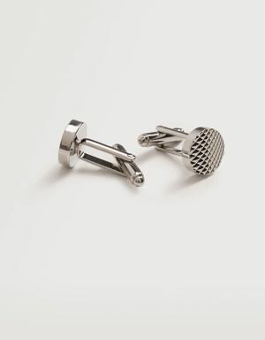 Rounded cufflinks