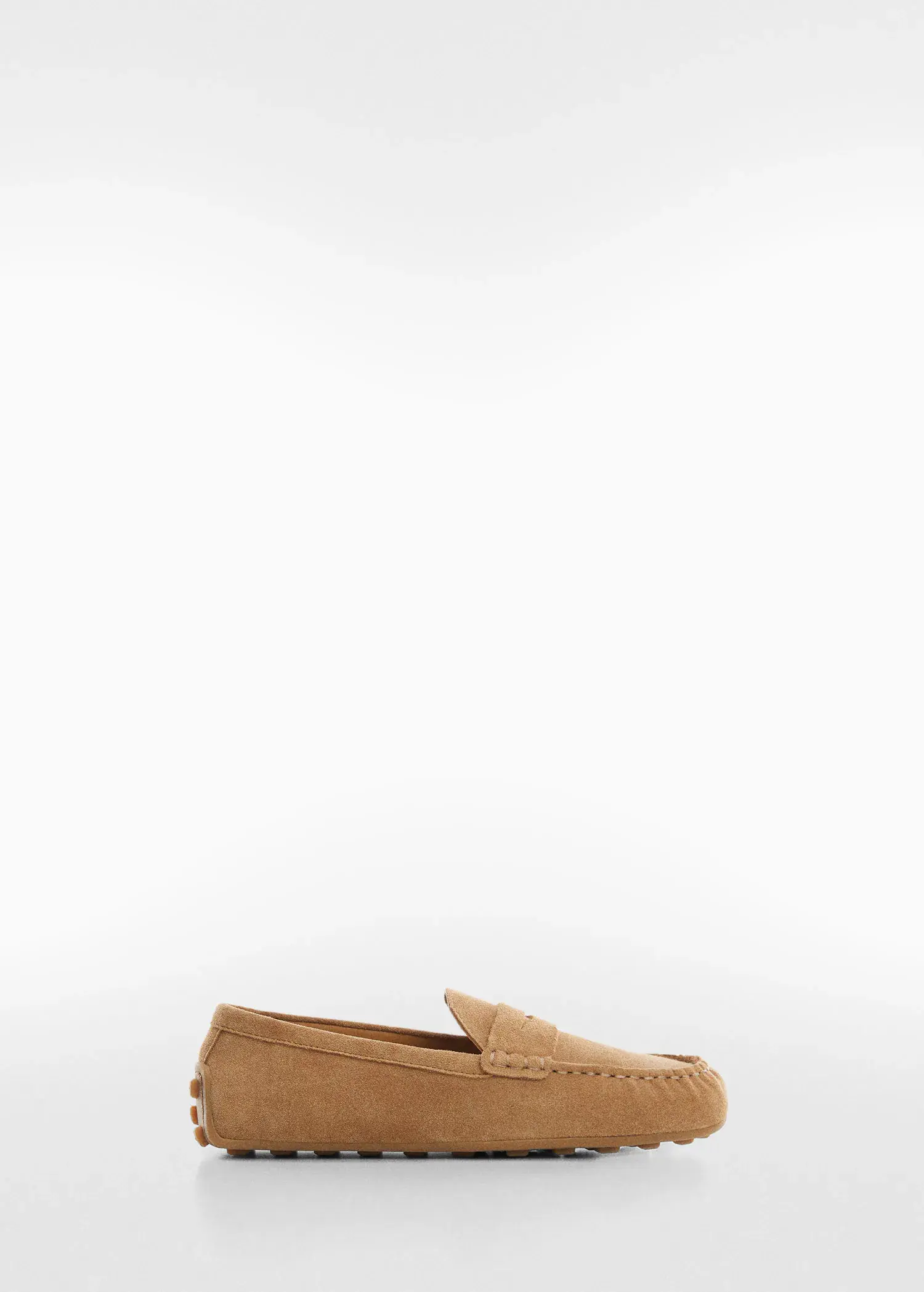 Mango Suede leather moccasin. 1