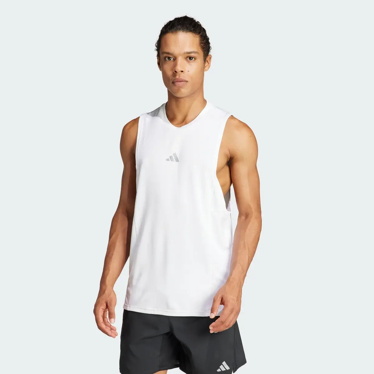 Adidas Designed for Training Workout HEAT.RDY Tank Top. 2