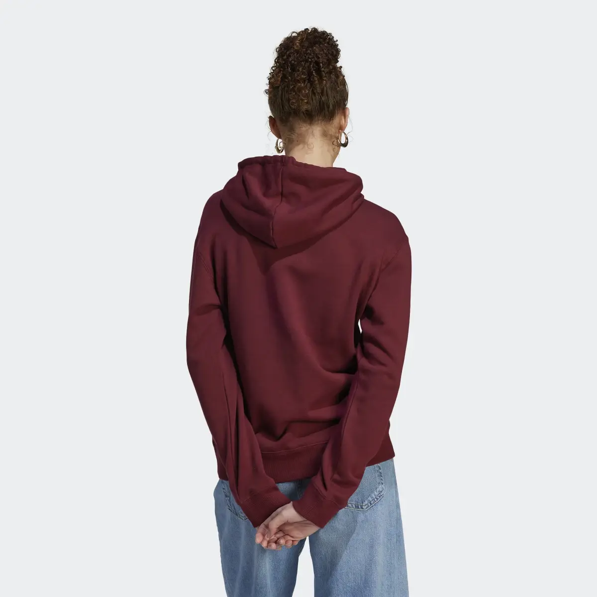 Adidas Essentials Linear Hoodie. 3