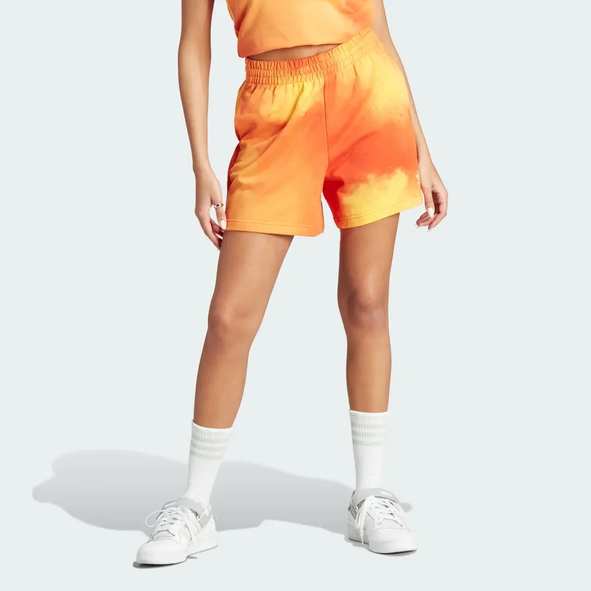 Adidas Color Fade Jersey Shorts. 1