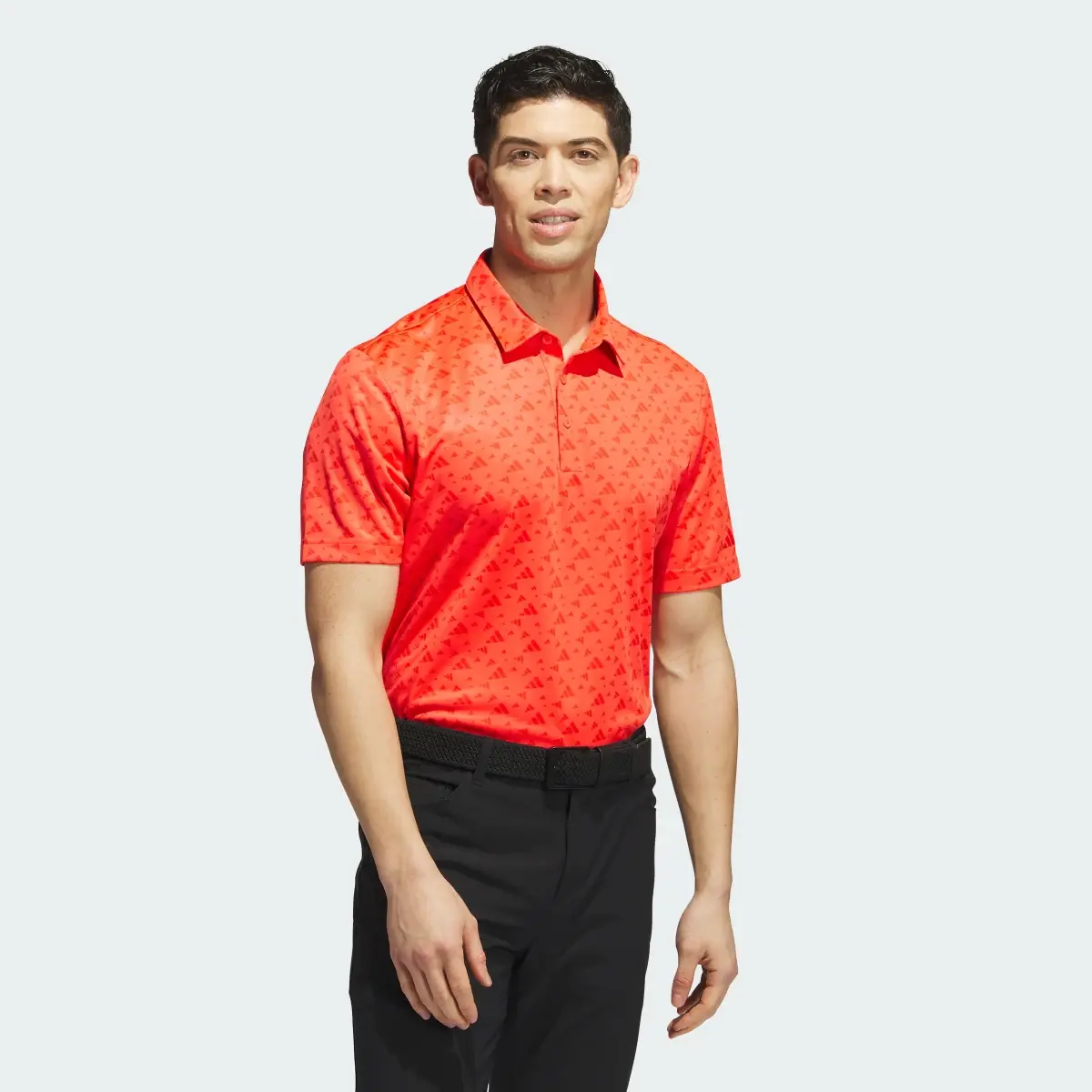 Adidas Polo Core Allover Print. 2