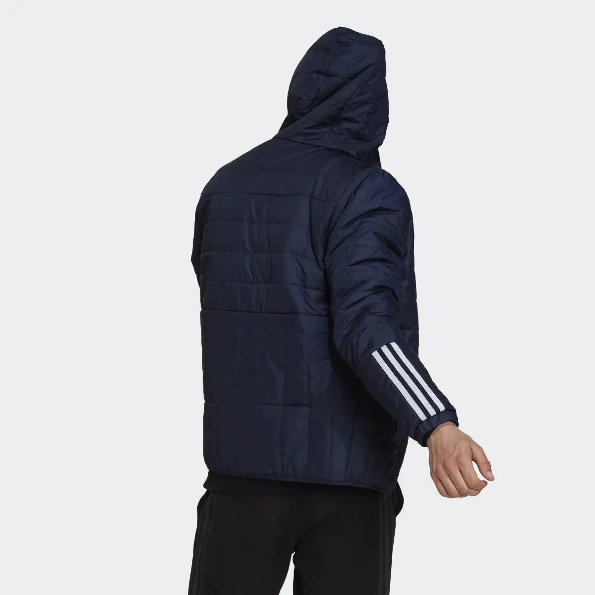 Adidas Chaqueta con capucha Itavic Light 3 bandas. 3