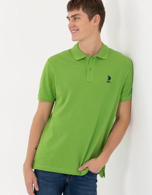 Erkek Yeşil Basic T-Shirt