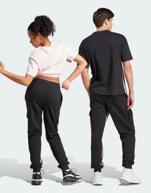 Dance 3-Stripes High-Waisted Tapered Cargo Pants