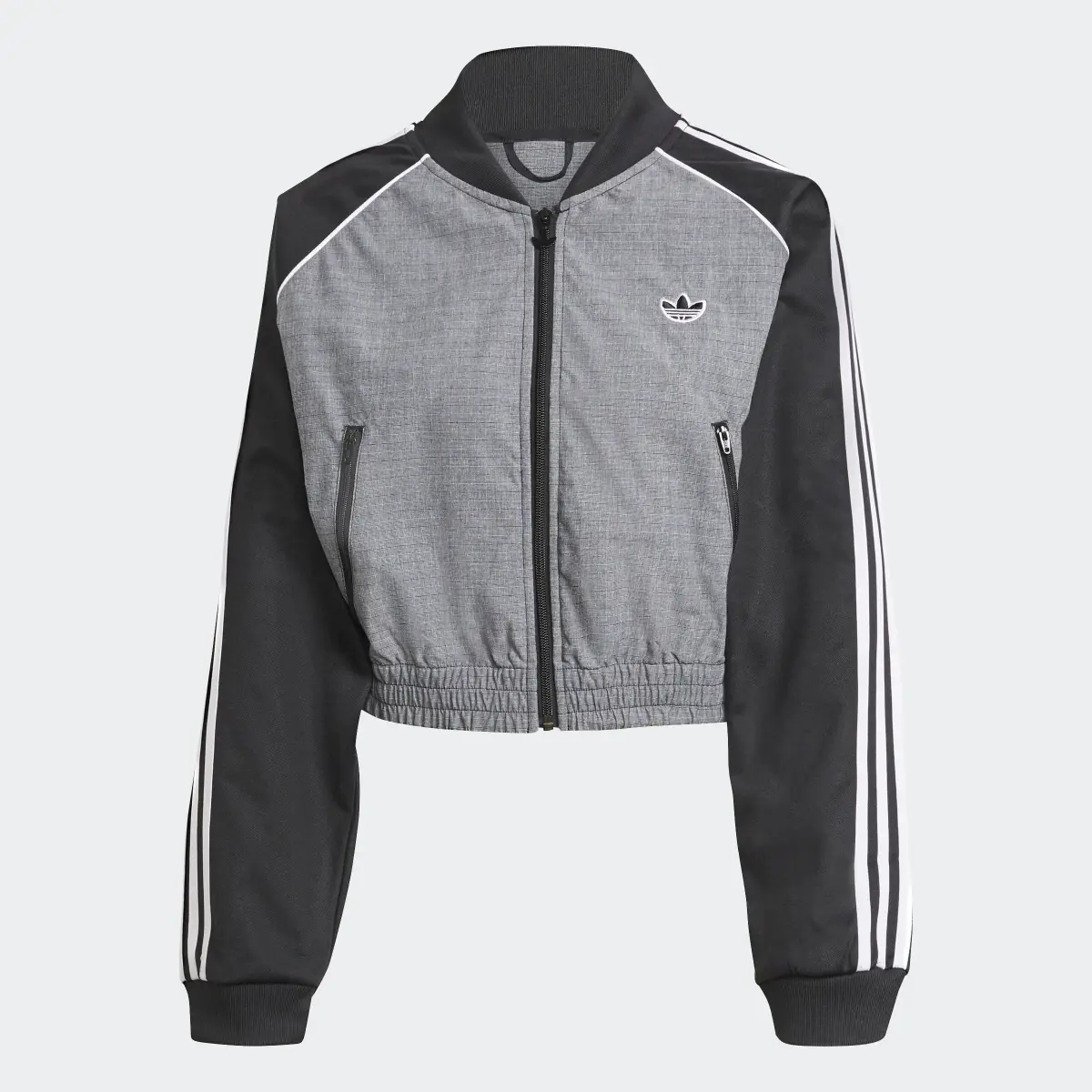 Adidas Cropped Track Top. 1