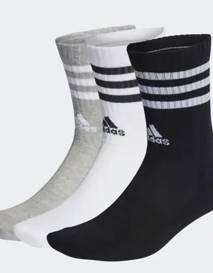 Adidas Chaussettes matelassées 3-Stripes (3 paires)