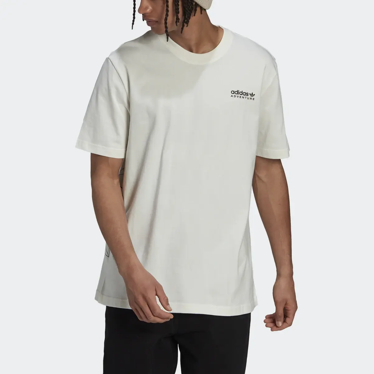 Adidas Adventure Mountain Back Tee. 1