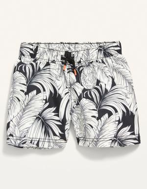 Old Navy Printed Swim Trunks for Baby black