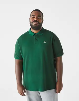 Lacoste Men’s Lacoste Cotton Petit Piqué Polo Shirt - Plus Size - Big