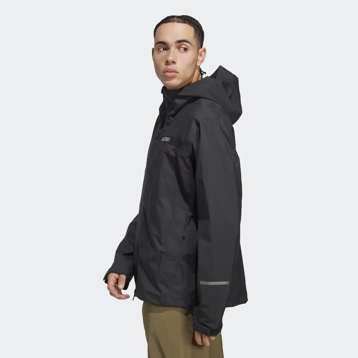 Adidas Terrex Multi RAIN.RDY 2.5-Layer Rain Jacket. 3