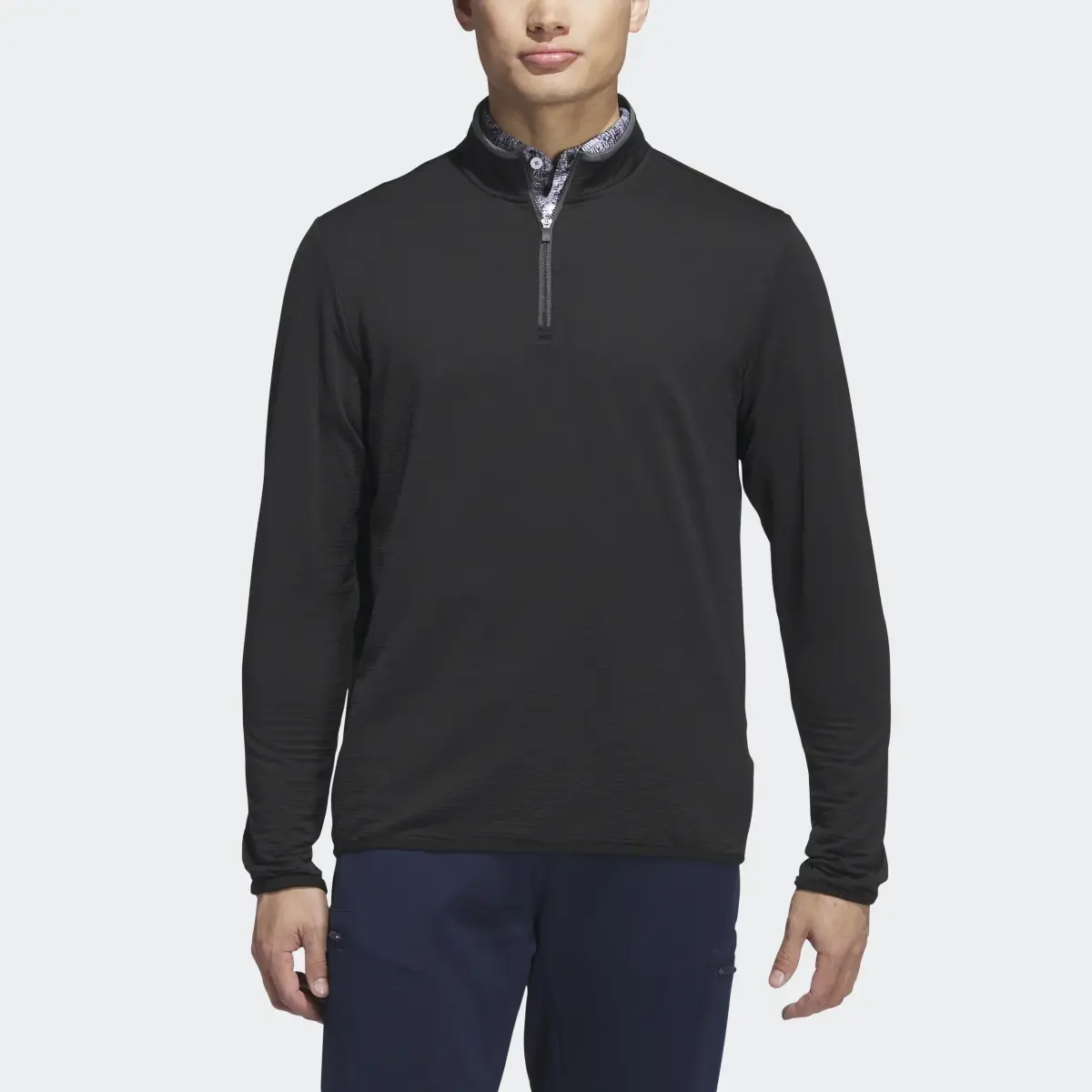 Adidas Lightweight COLD.RDY Quarter-Zip Sweatshirt. 1