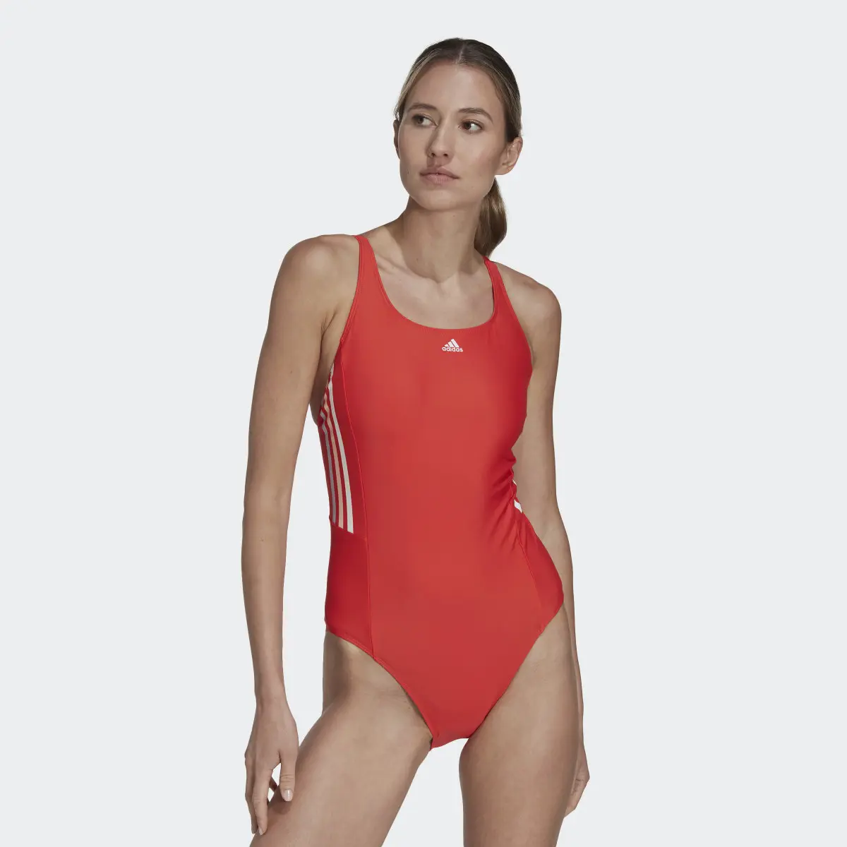 Adidas Mid 3-Stripes Swimsuit. 2
