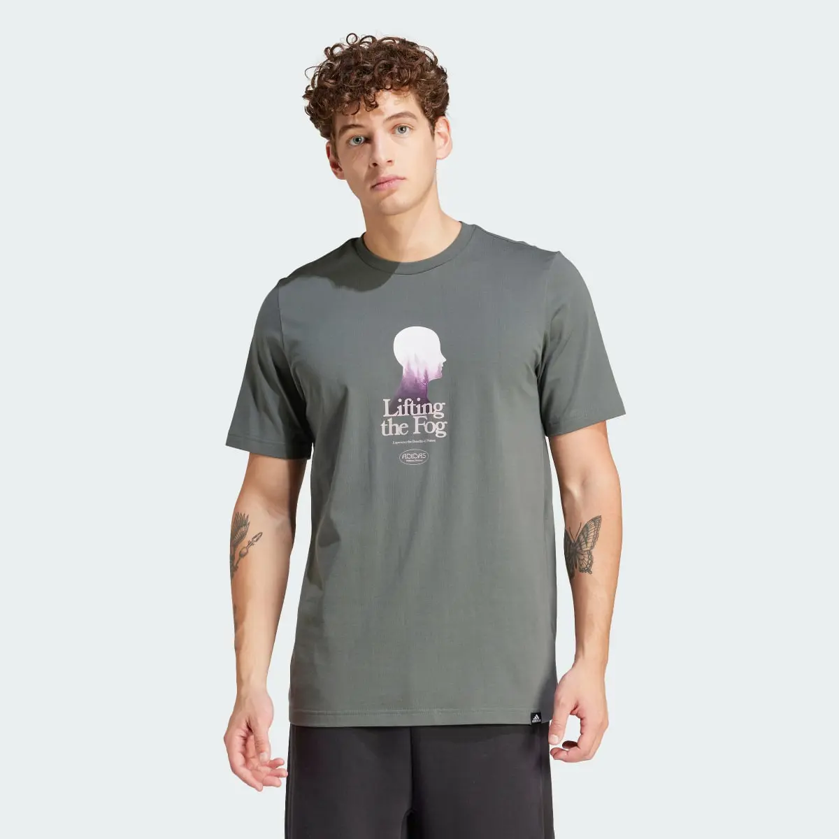 Adidas Lifting The Fog Graphic Tee Spirit of Nature. 2