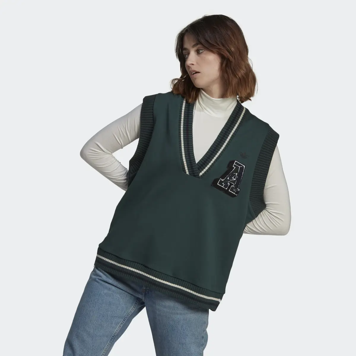 adidas sweater vest