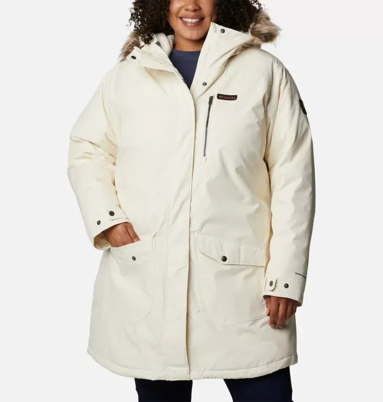 Columbia Women's Suttle Mountain™ Long Insulated Jacket - Plus Size. 2