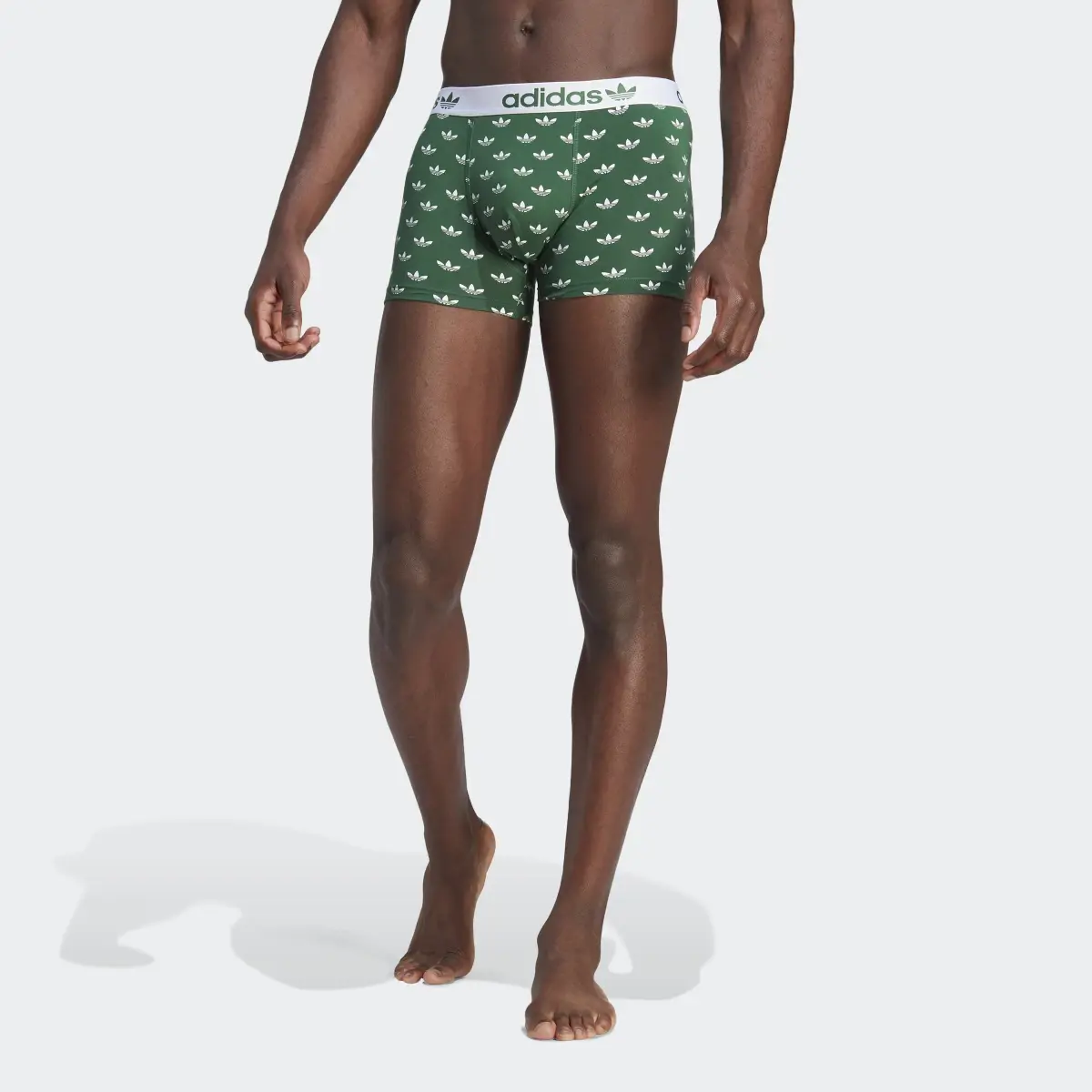 Adidas Comfort Flex Cotton Trunk Underwear 2 Pack. 1