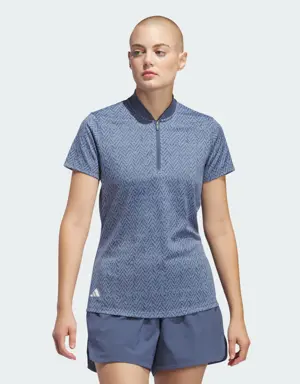 Adidas Women's Ultimate365 Jacquard Polo Shirt