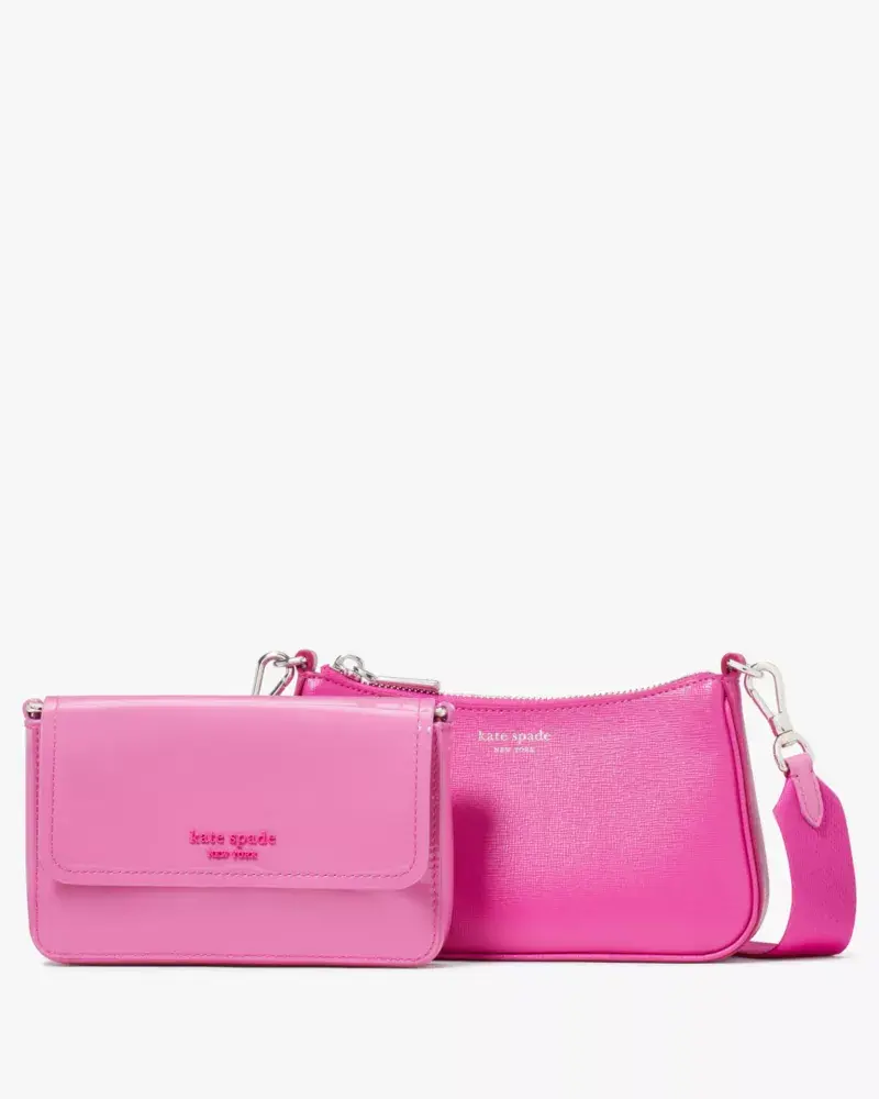 Kate Spade Double Up Patent Leather Crossbody. 3